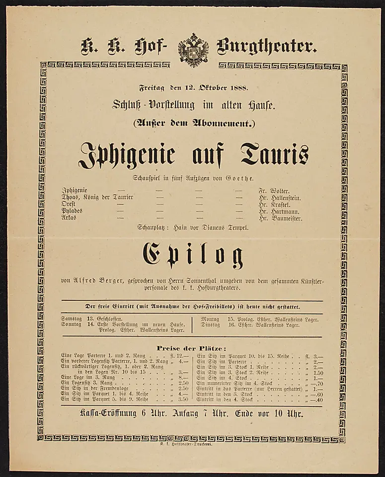 Iphigenie auf Tauris