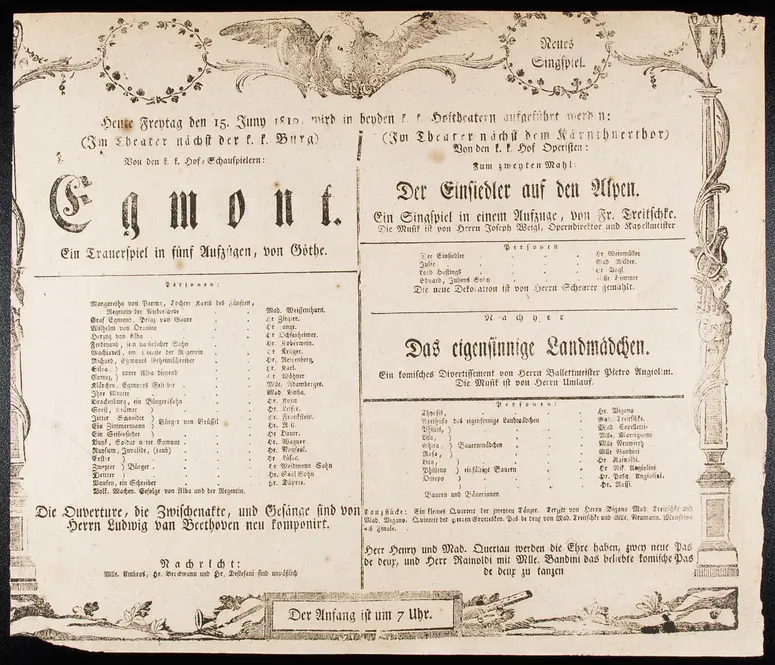 Egmont, Der Einsiedler auf den Alpen, Das eigensinnige Landmädchen