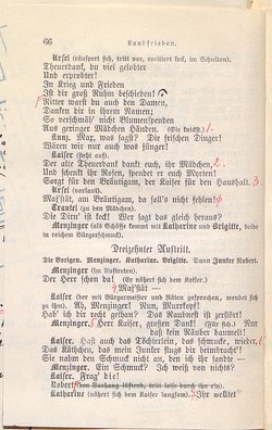 Landfrieden. Deutsche Komödie in drei Aufzügen
