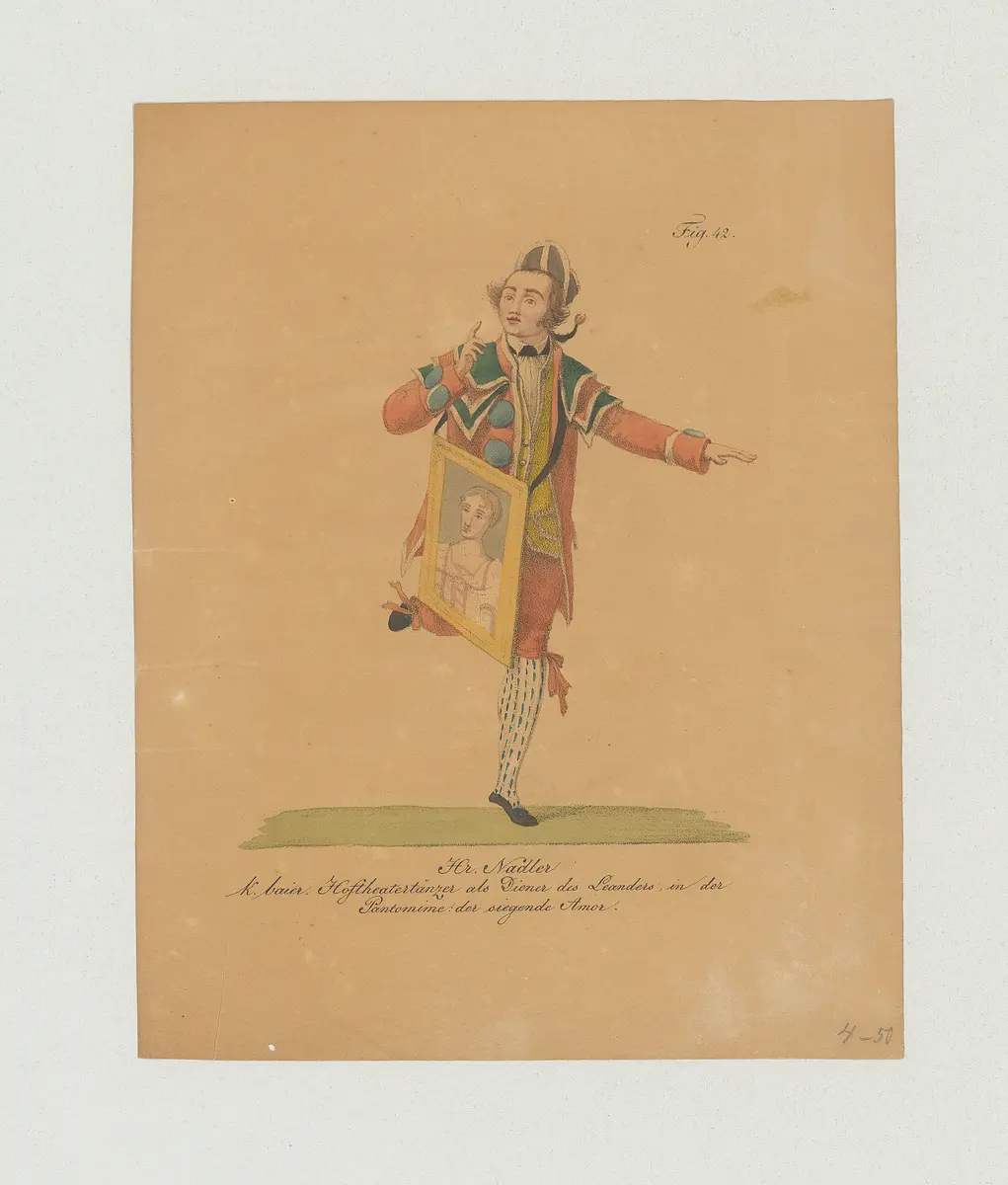 Franz Xaver Nadler, Name der Zeitschrift: Münchner Theater-Journal, Verweis auf Stücktitel: Der siegende Amor