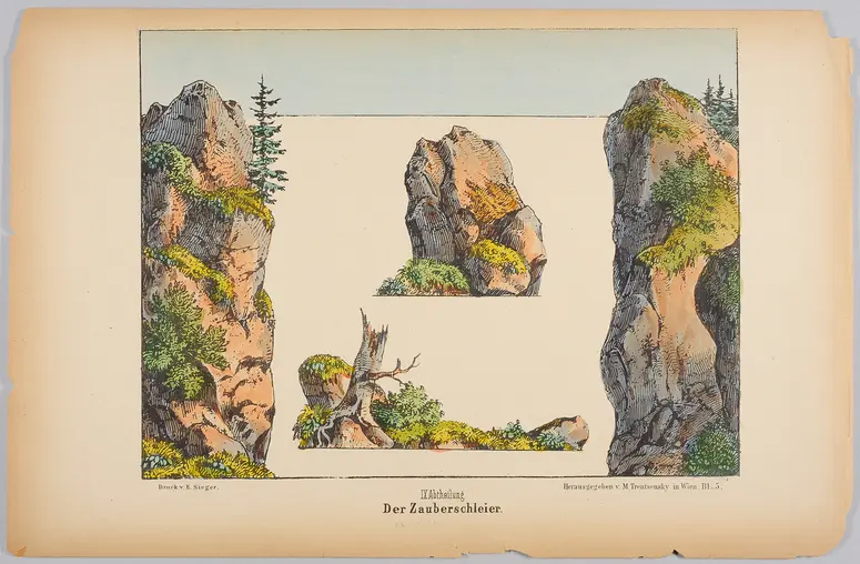 Der Zauberschleier, Titel der Serie: Trentsensky-Bogen, Titel der Serie: Mignon-Theater