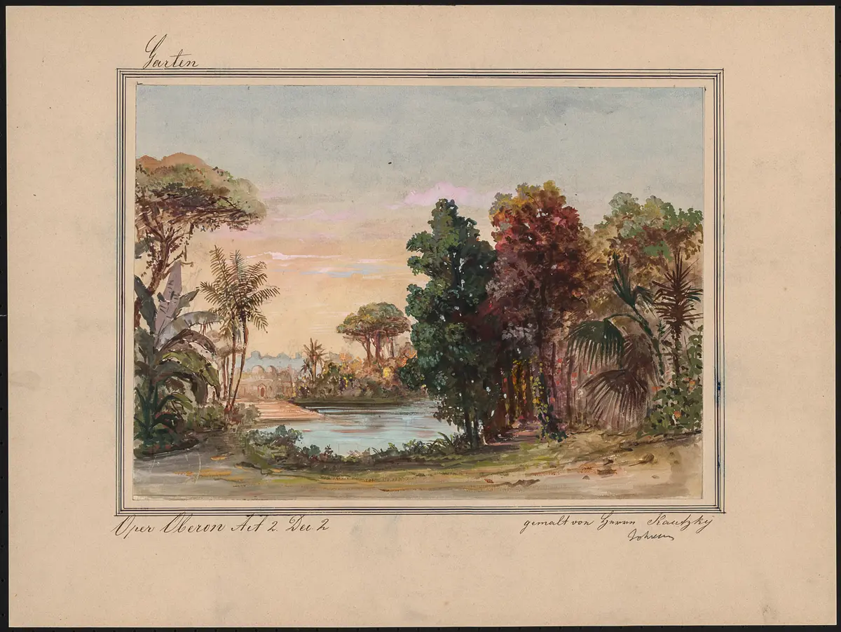 Oberon, König der Elfen, Originaltitel: Oberon, or The Elf King's Oath