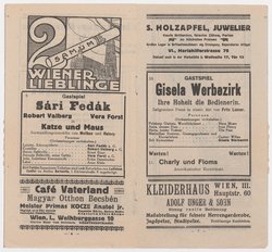 Rolandbühne, Prinz Rappaport, Katze und Maus, Ihre Hoheit die Bedienerin
