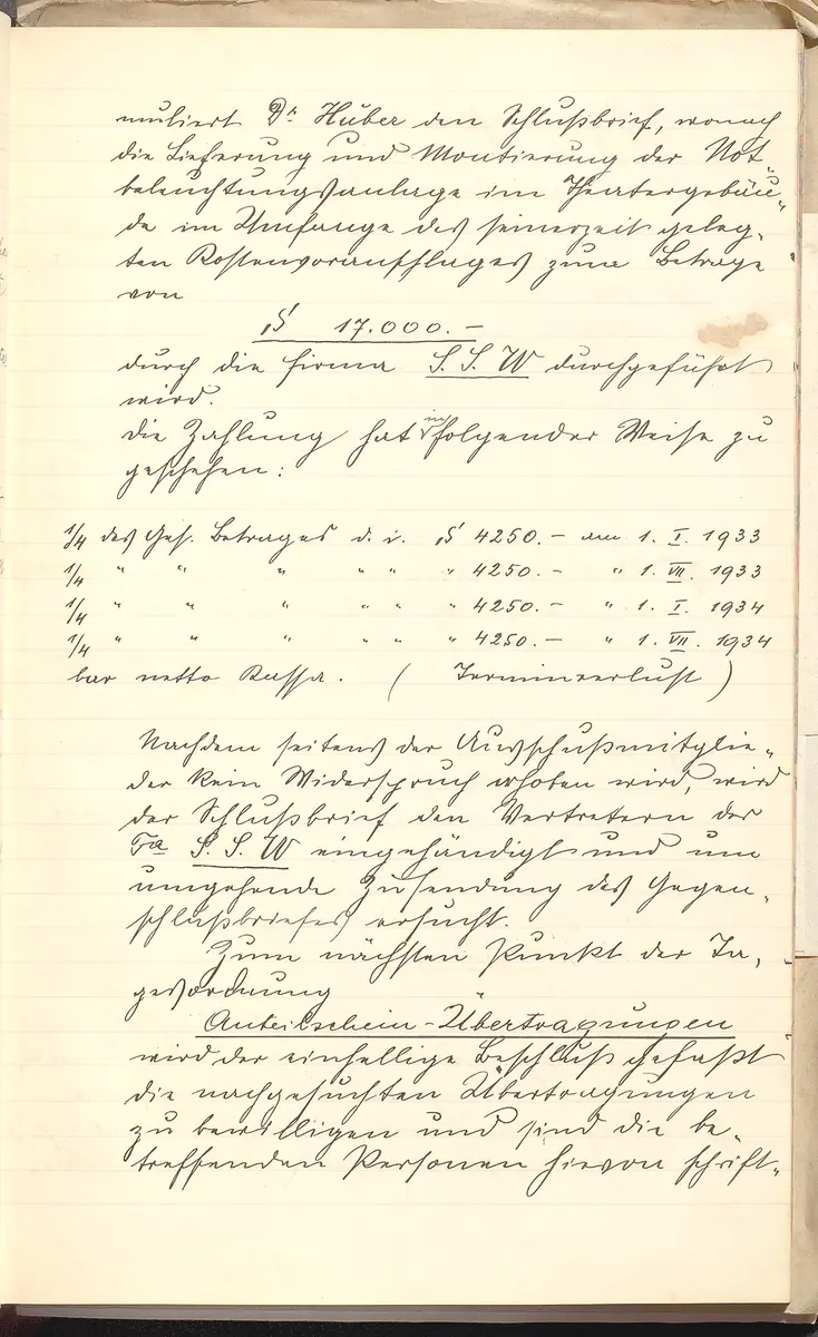 Protokolle der Ausschusssitzungen des Vereines des Deutschen Volkstheaters in Wien