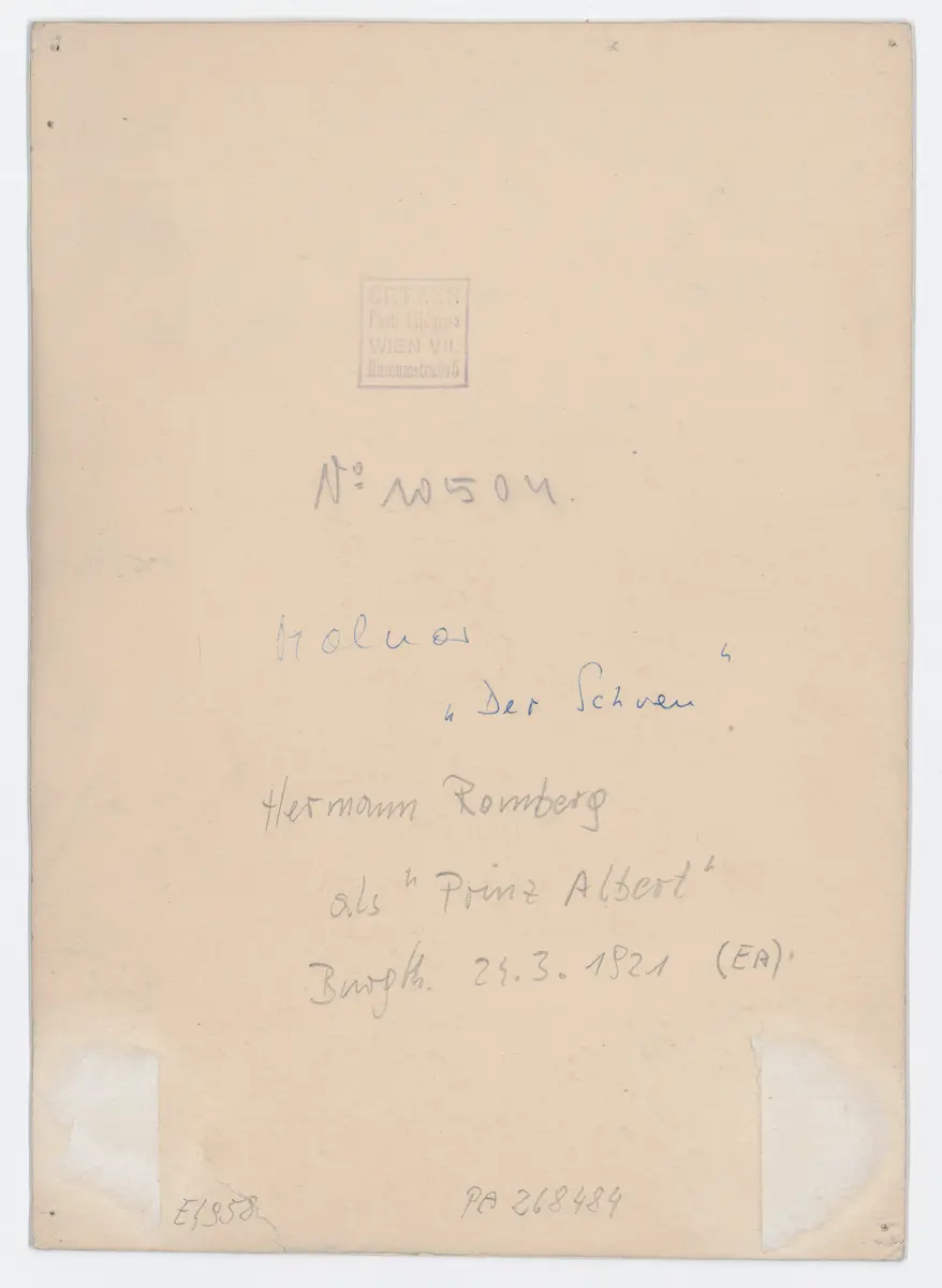Hermann Romberg, Verweis auf Stücktitel: Der Schwan