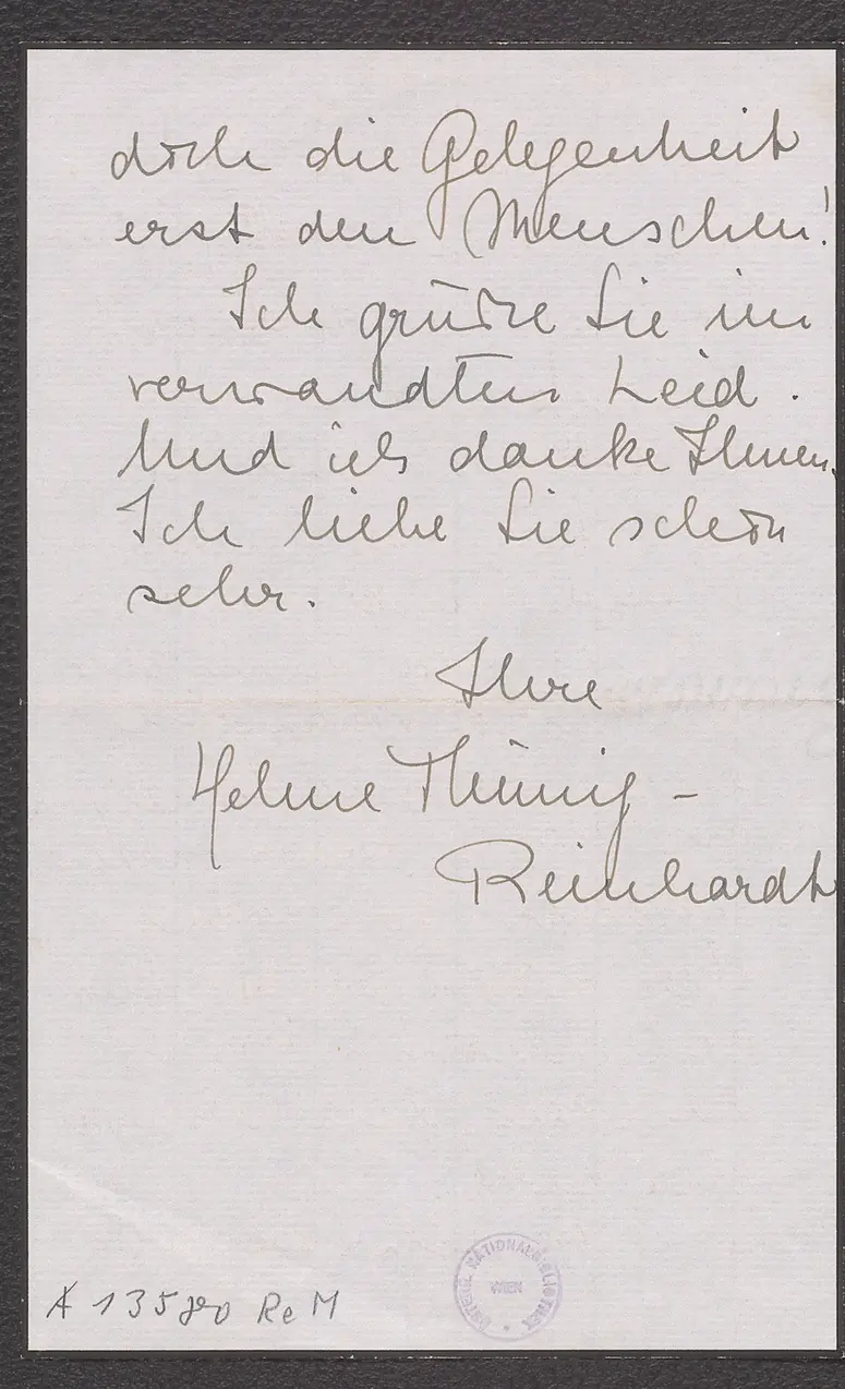 Briefentwurf