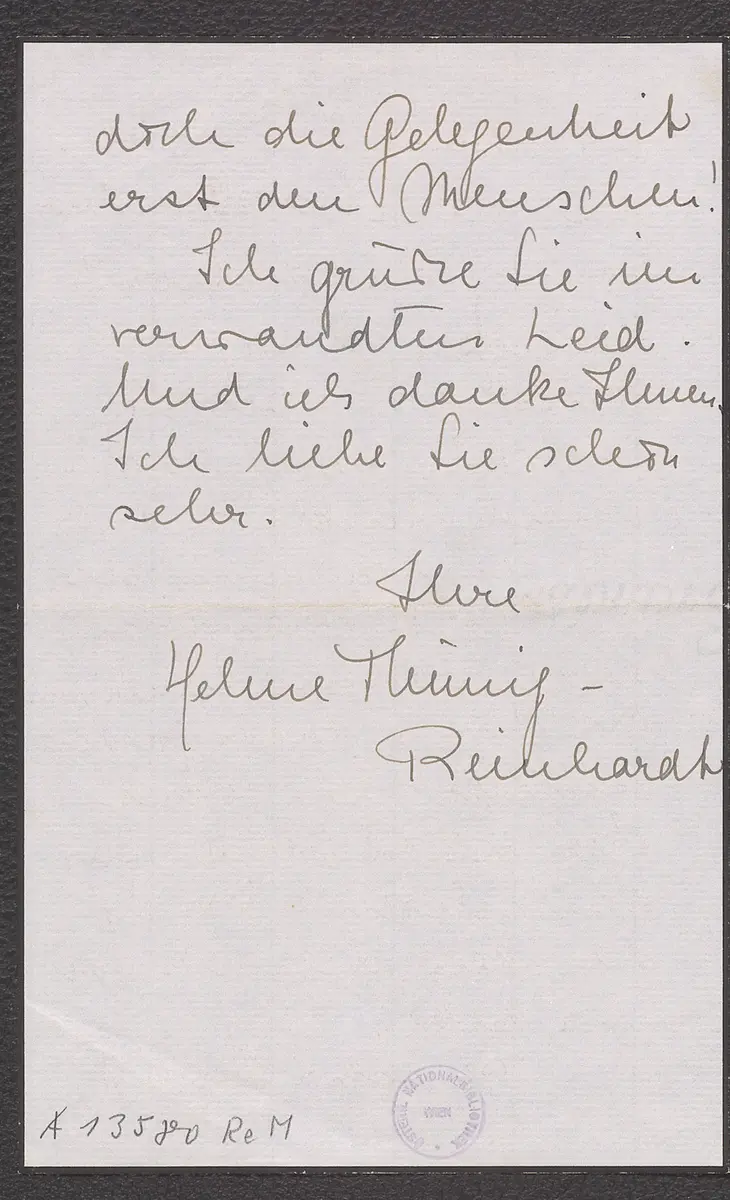 Briefentwurf