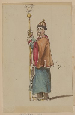 Der Liebe Wahn und Wahrheit, Titel der Serie: Figurinen des k.k. Hof-Burgtheaters