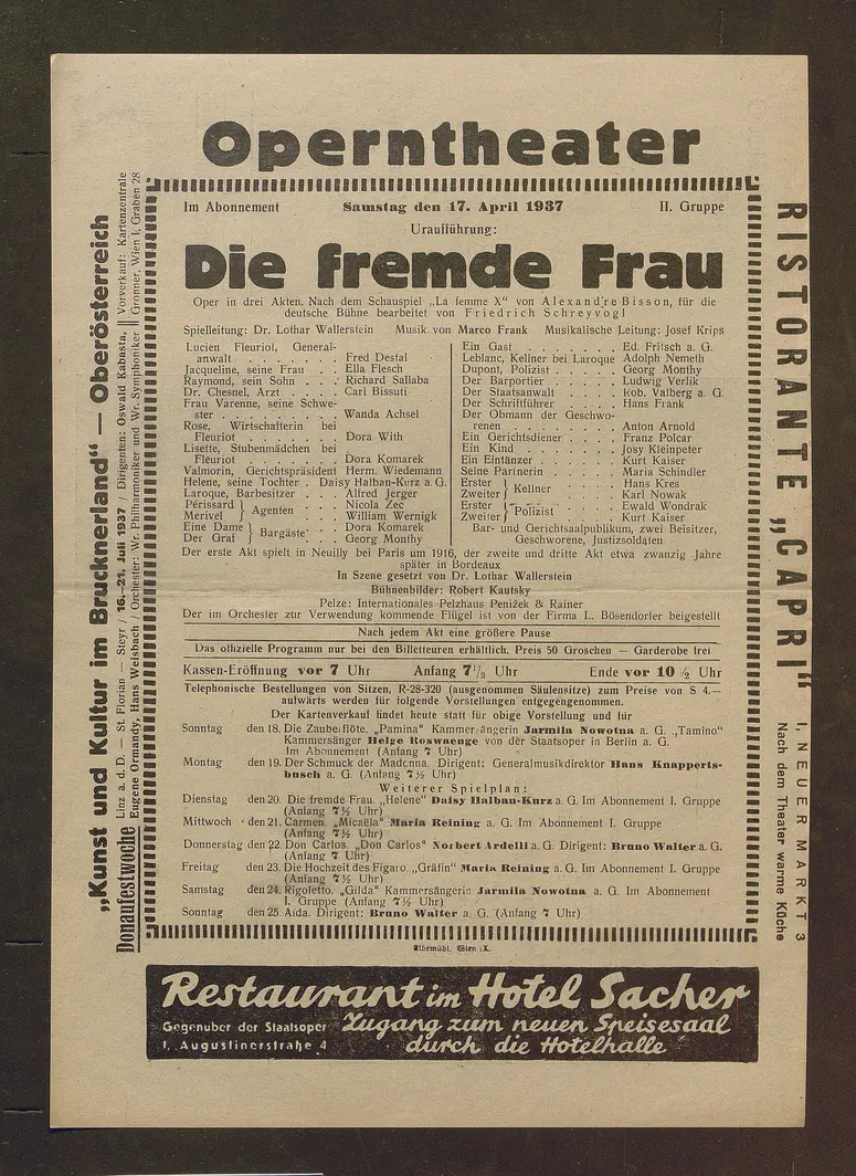 Die fremde Frau