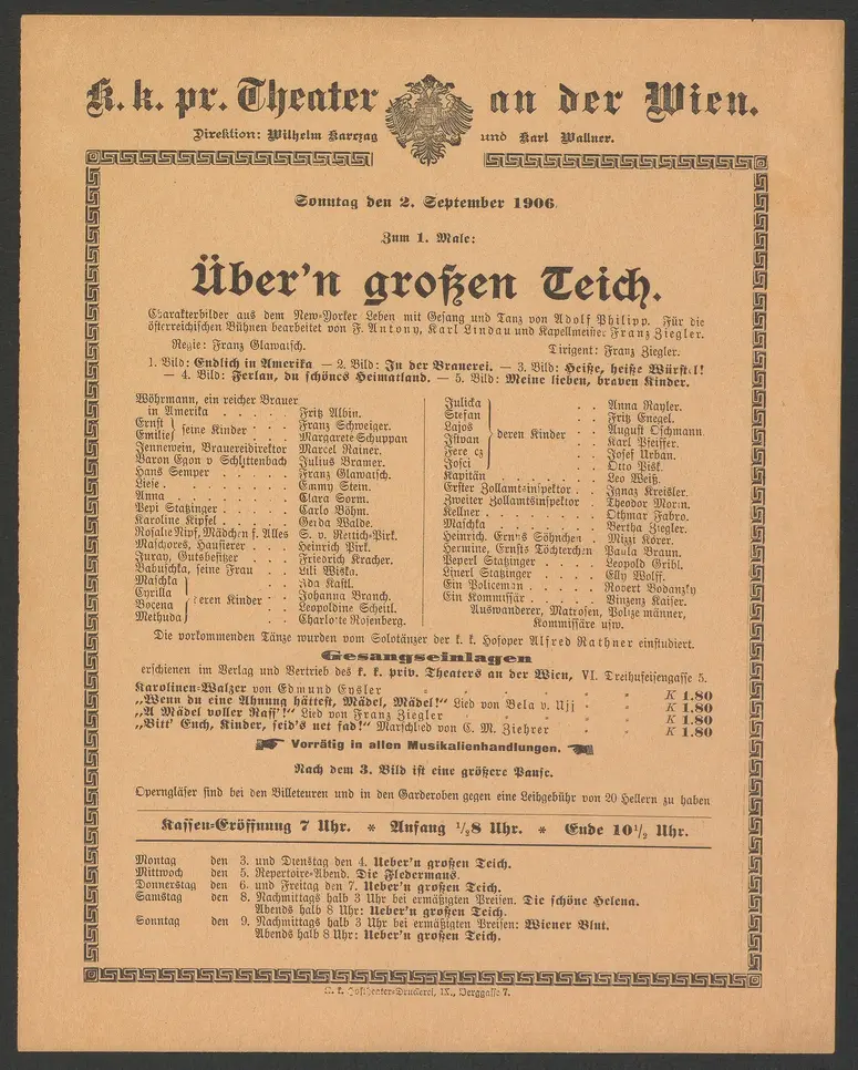 Über'n großen Teich