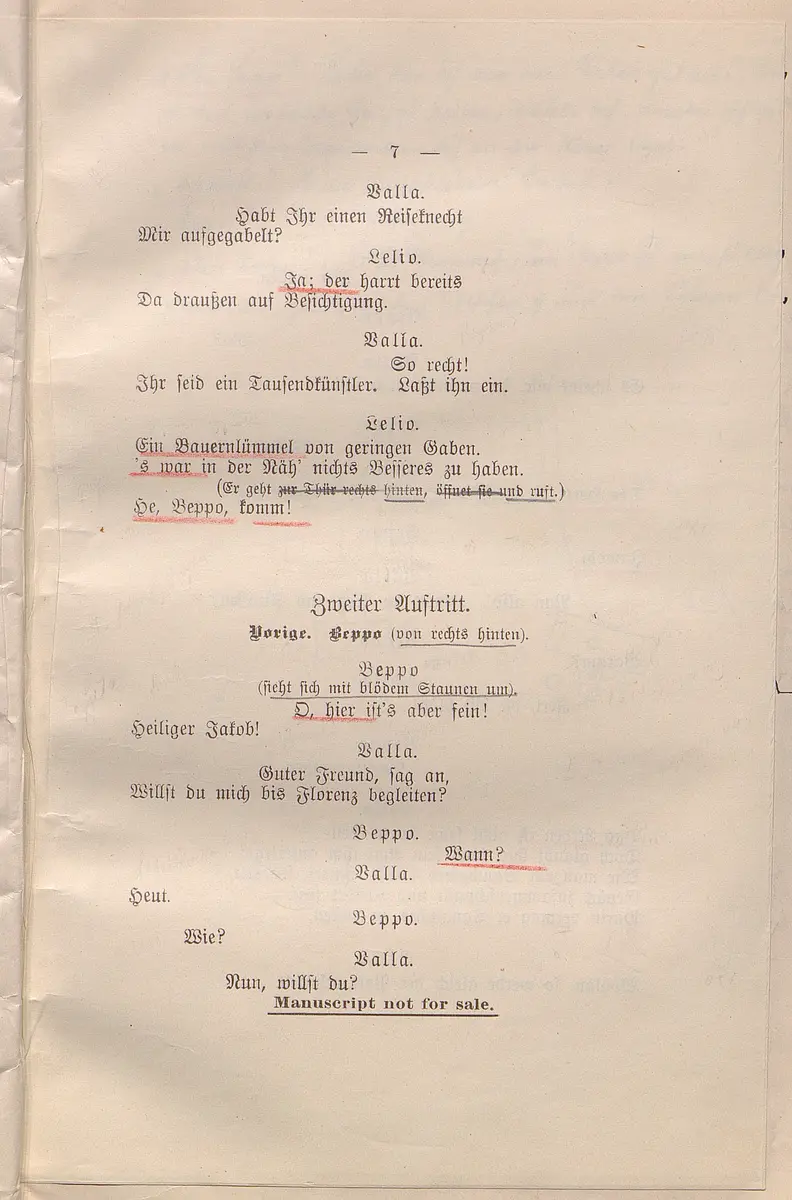 Die Zwillingsschwester.