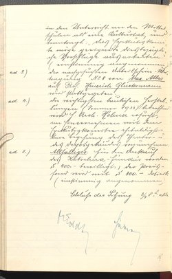 Protokolle der Ausschusssitzungen des Vereines des Deutschen Volkstheaters in Wien