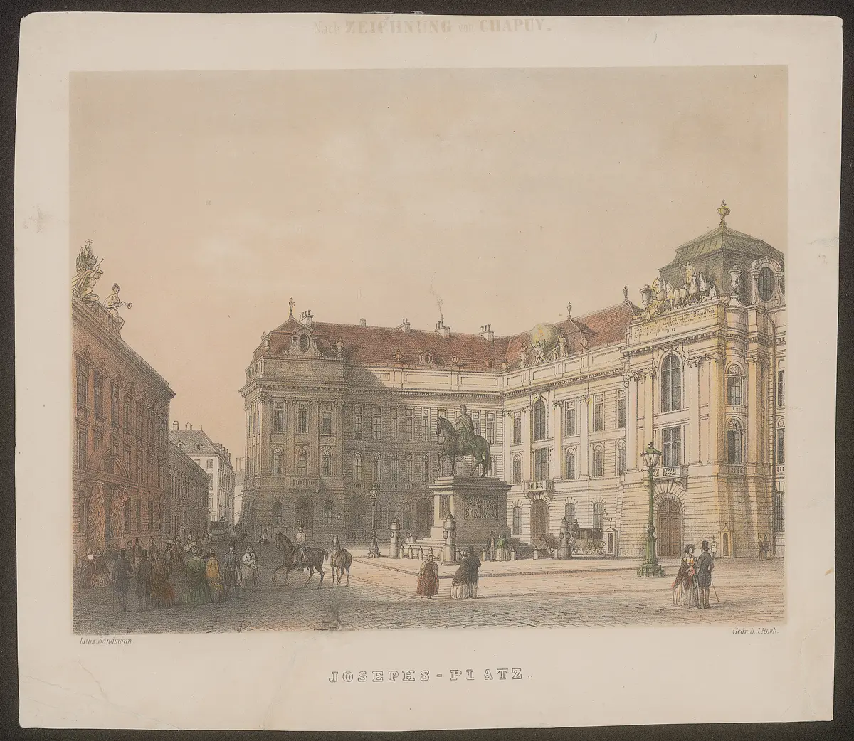 Wien (allgemein), Josefsplatz, Titel in Vorlageform: Josephs-Platz