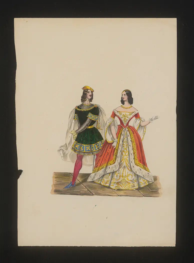 Corrado di Altamura, Titel der Serie: Neue Costume-Sammlung verschiedener Zeiten und Nationen