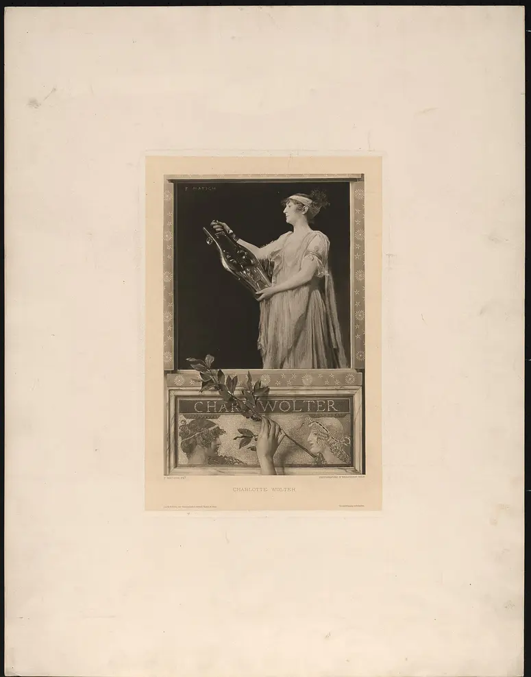 Charlotte Wolter, Verweis auf Stücktitel: Sappho