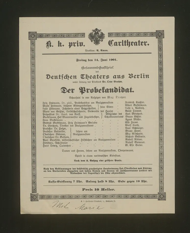 Der Probekandidat