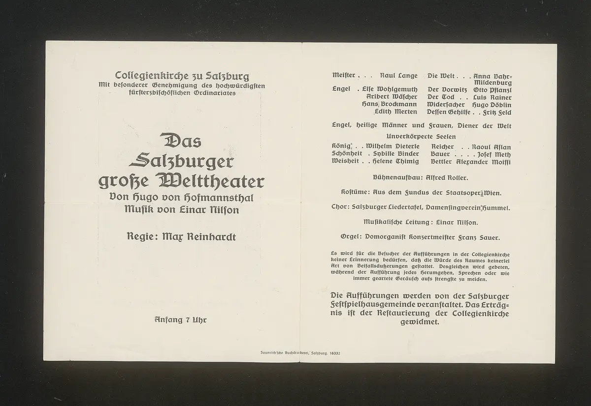Das Salzburger große Welttheater