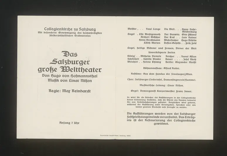 Das Salzburger große Welttheater
