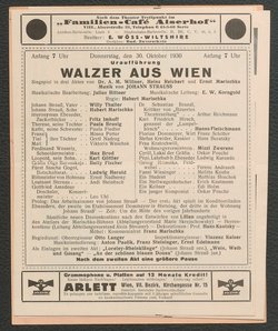 Walzer aus Wien