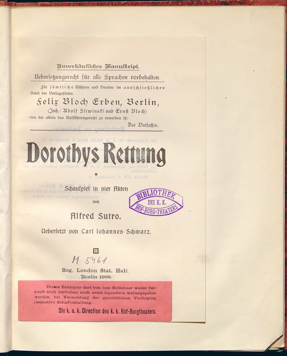 Dorothy's Rettung