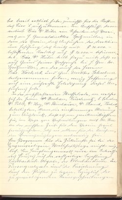 Protokolle der Ausschusssitzungen des Vereines des Deutschen Volkstheaters in Wien