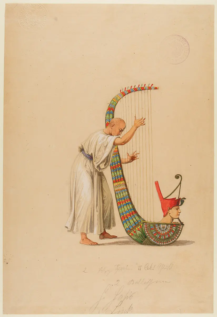 Die Zauberflöte, Titel der Serie: Figurinen des k.k. Hofoperntheaters
