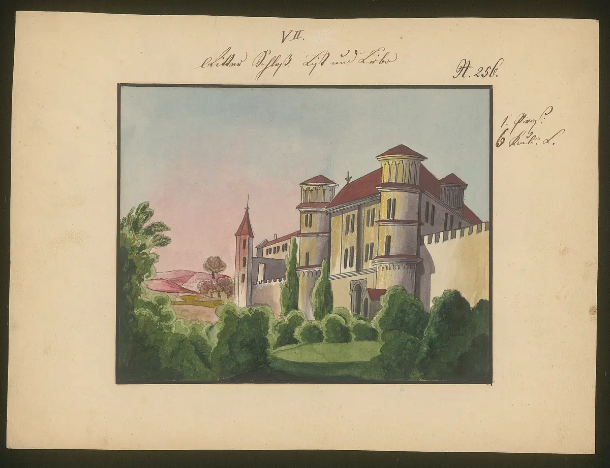 Ende gut, alles gut, Alternativtitel: List und Liebe, Titel der Serie: Dekorationsfundus der Hoftheater (Altbestand aus der ersten Hälfte des 19. Jh.)