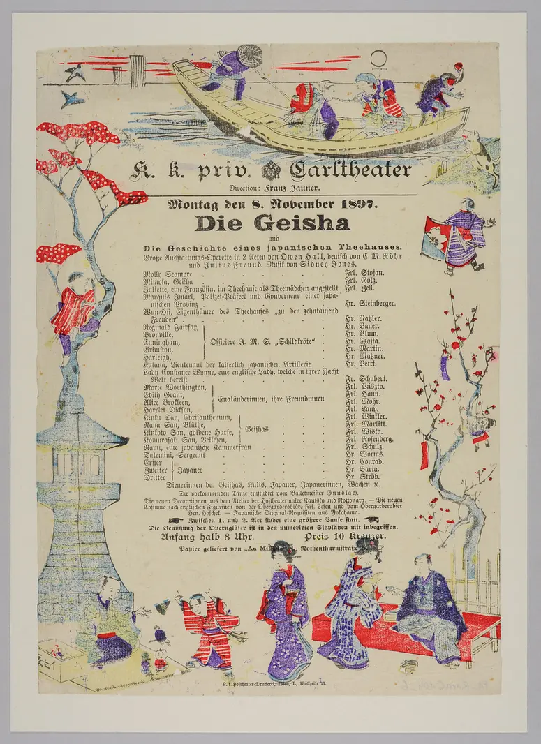 Die Geisha oder Die Geschichte eines japanischen Theehauses