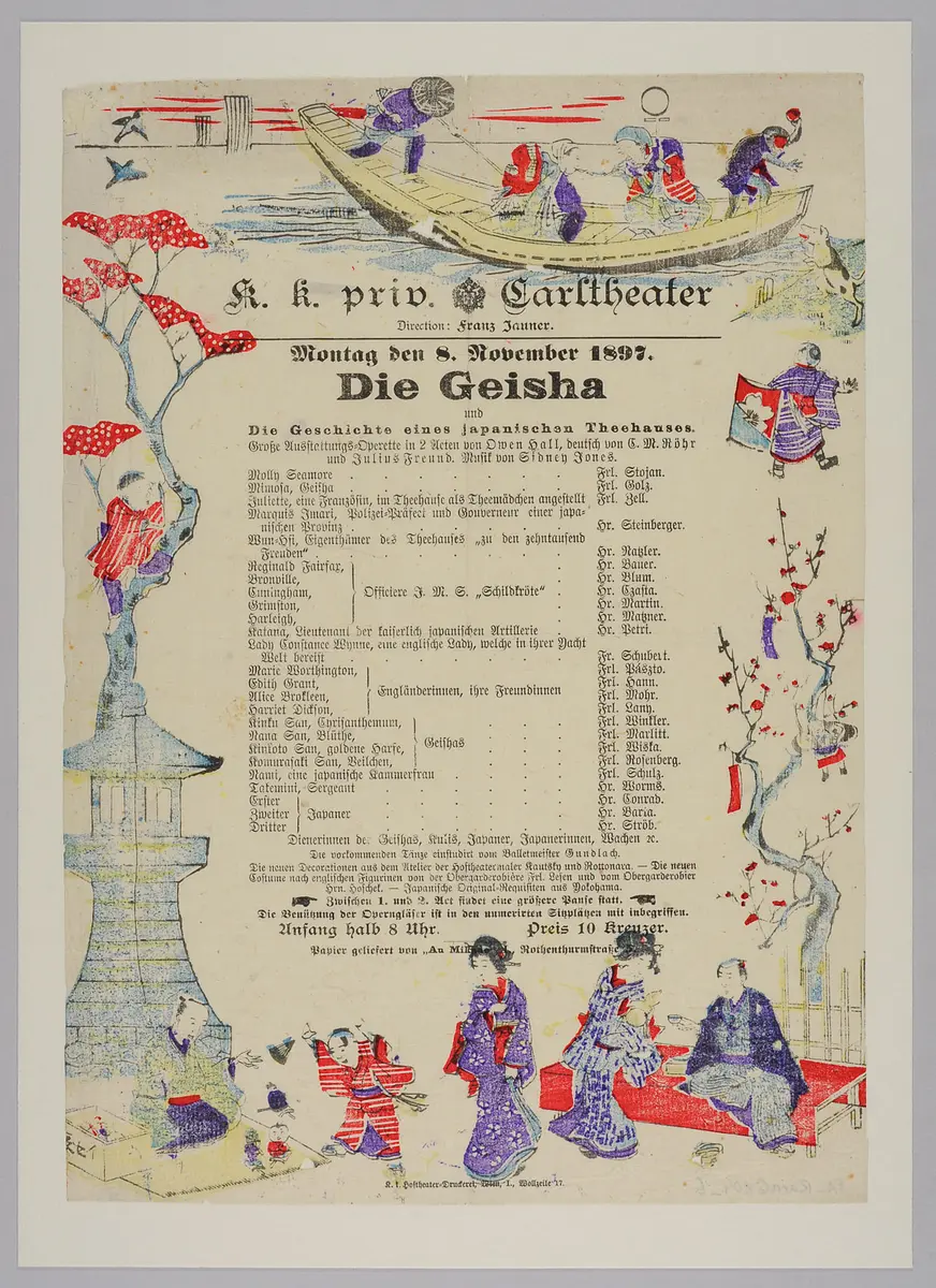 Die Geisha oder Die Geschichte eines japanischen Theehauses
