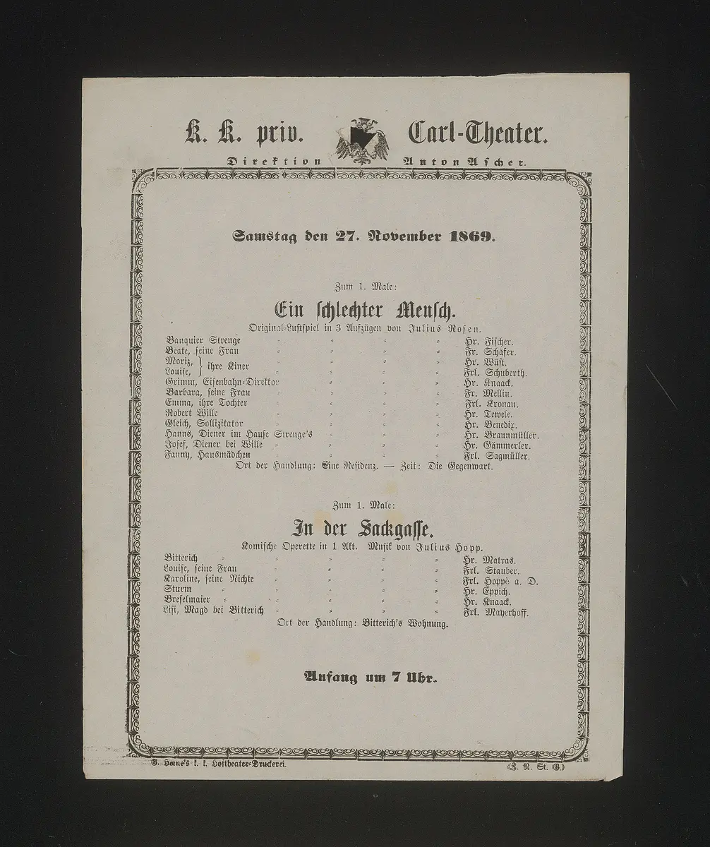 Ein schlechter Mensch, In der Sackgasse