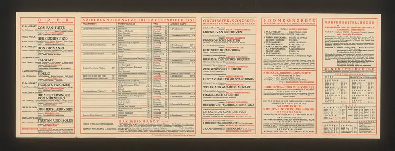 Salzburger Festspiele 1936, Verweis auf Stücktitel: Cosi fan tutte, Verweis auf Stücktitel: Der Corregidor, Verweis auf Stücktitel: Don Giovanni, Verweis auf Stücktitel: Falstaff, Verweis auf Stücktitel: Fidelio, Verweis auf Stücktitel: Figaros Hochzeit, Verweis auf Stücktitel: Die Meistersinger von Nürnberg, Verweis auf Stücktitel: Orpheus und Eurydike, Verweis auf Stücktitel: Tristan und Isolde, Verweis auf Stücktitel: Jedermann, Verweis auf Stücktitel: Faust