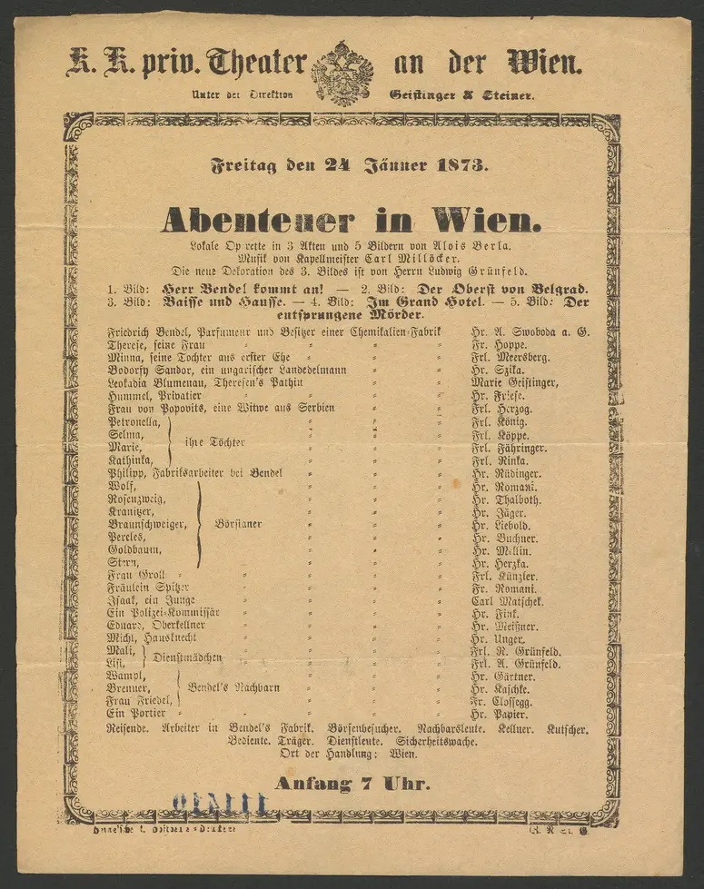 Abenteuer in Wien