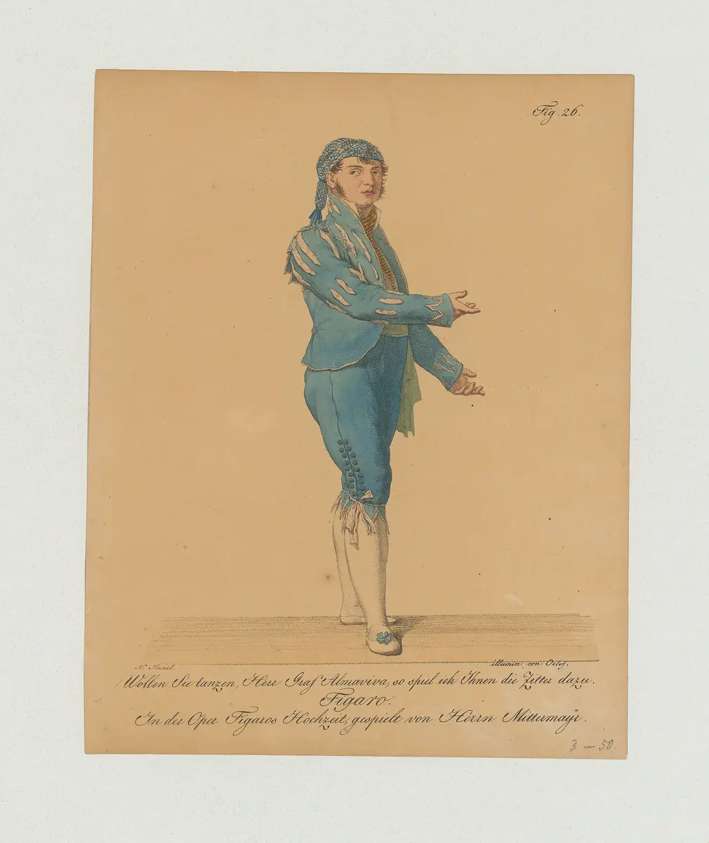 Georg Mittermayr, Name der Zeitschrift: Münchner Theater-Journal, Verweis auf Stücktitel: Die Hochzeit des Figaro