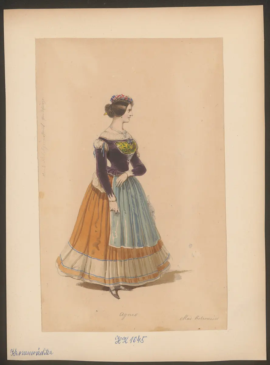 Die Kronenwächter, Titel der Serie: Figurinen des k.k. Hof-Burgtheaters