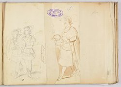 Die Jungfrau von Orleans, Titel der Serie: Figurinen des k.k. Hof-Burgtheaters