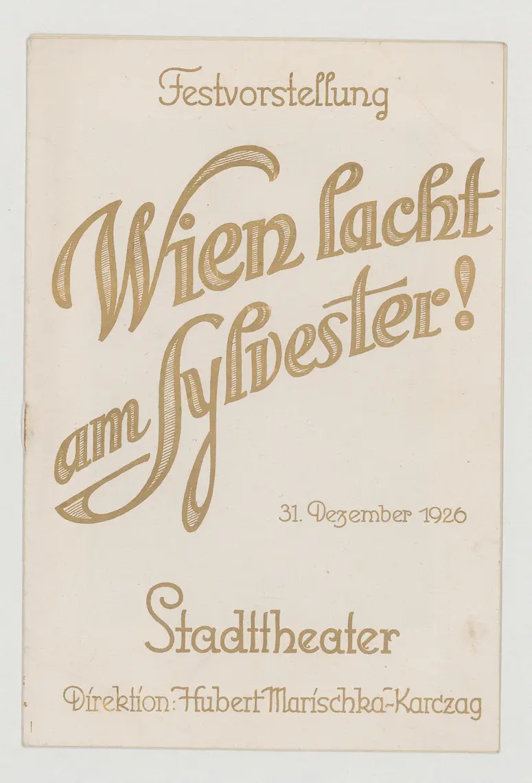 Wien lacht am Sylvester