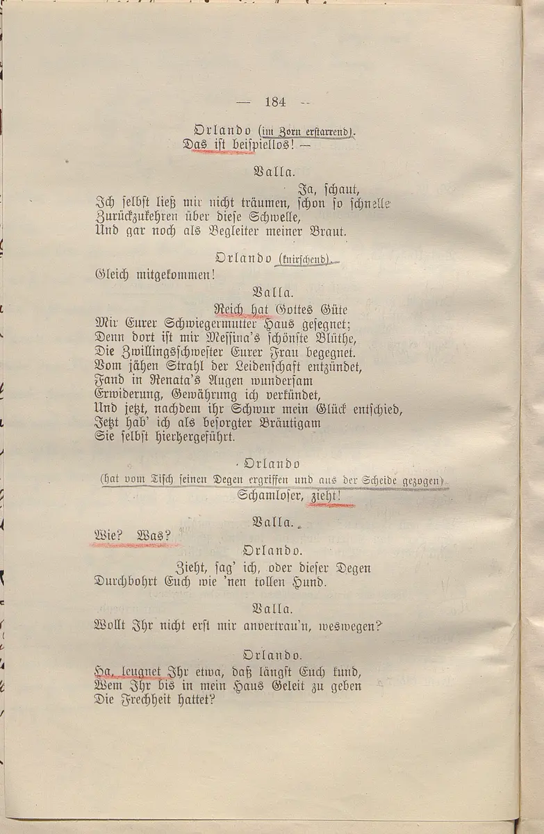 Die Zwillingsschwester.