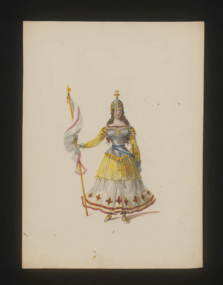 Johanna d'Arc, Alternativtitel: Die Jungfrau von Orleans, Titel der Serie: Neue Costume-Sammlung verschiedener Zeiten und Nationen