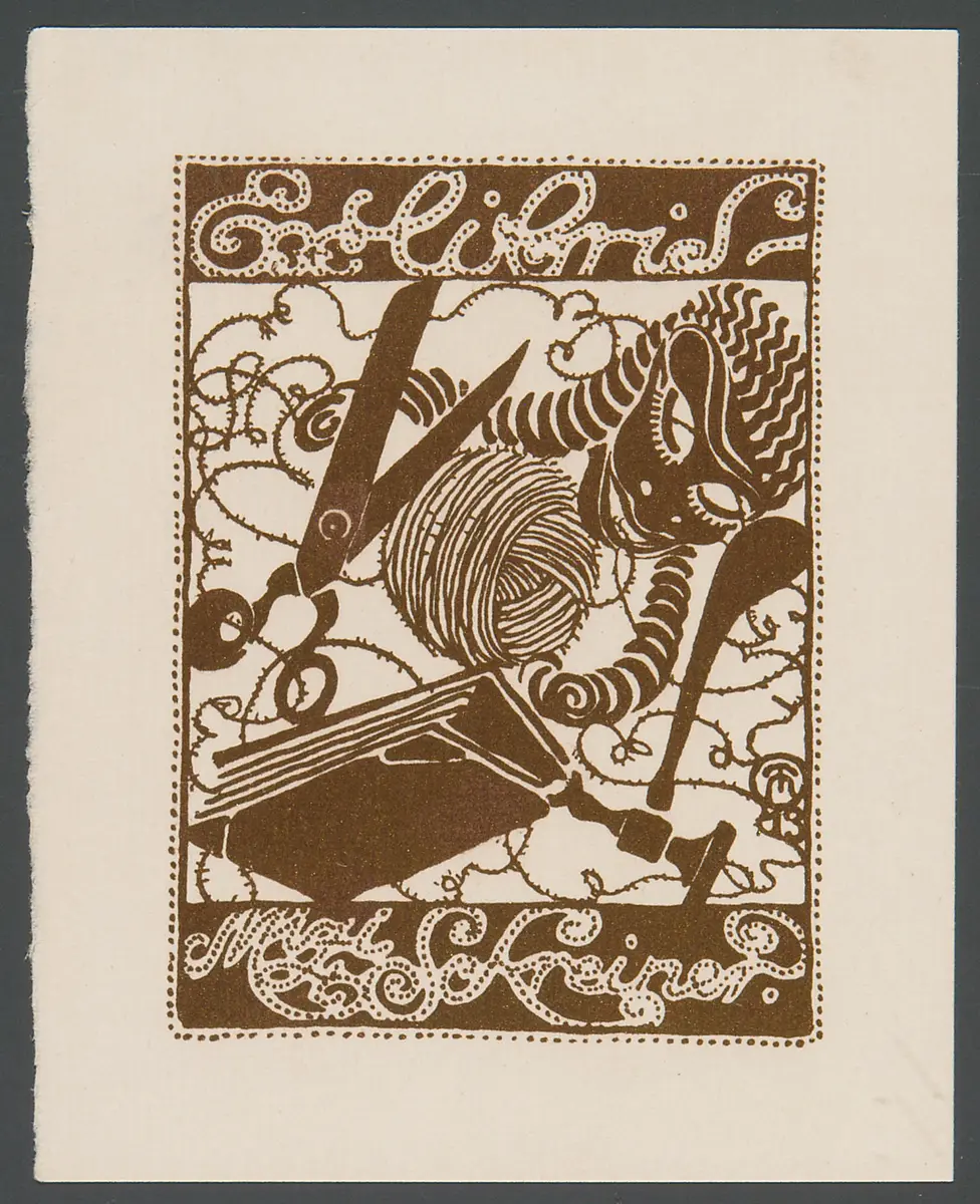 Exlibris Mizi Schreiner