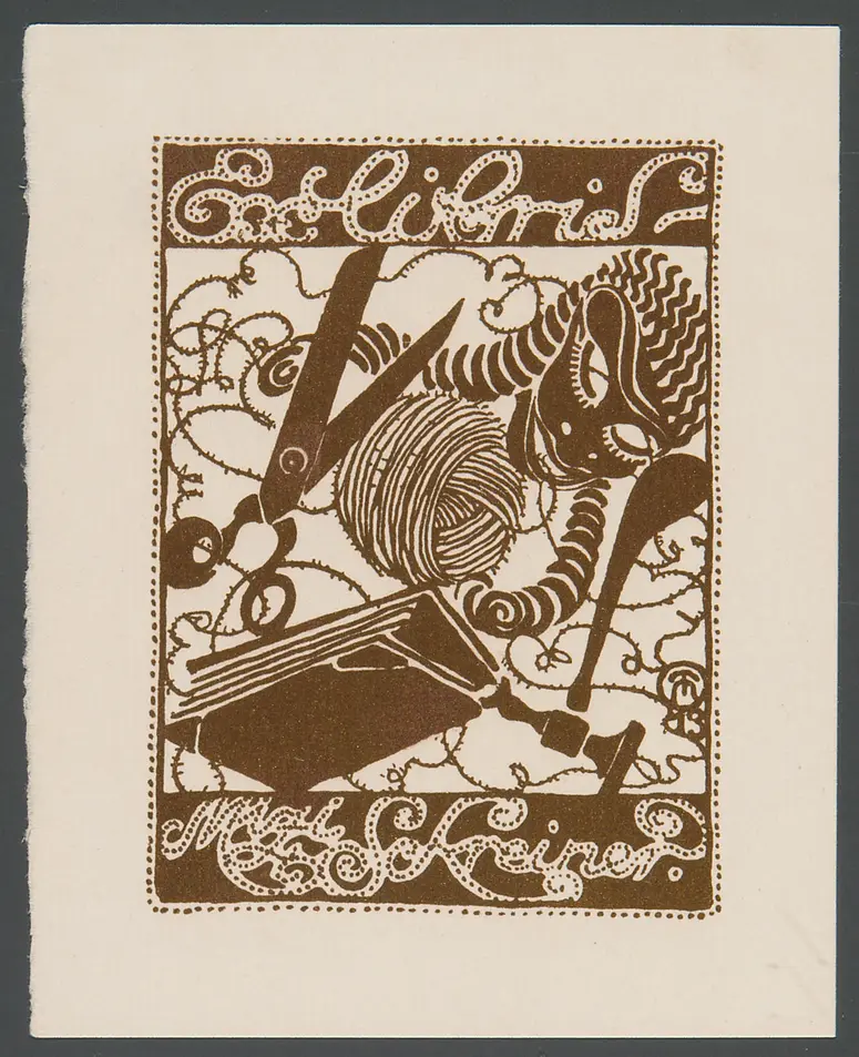 Exlibris Mizi Schreiner