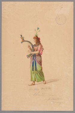 Die Zauberflöte, Titel der Serie: Figurinen des k.k. Hofoperntheaters
