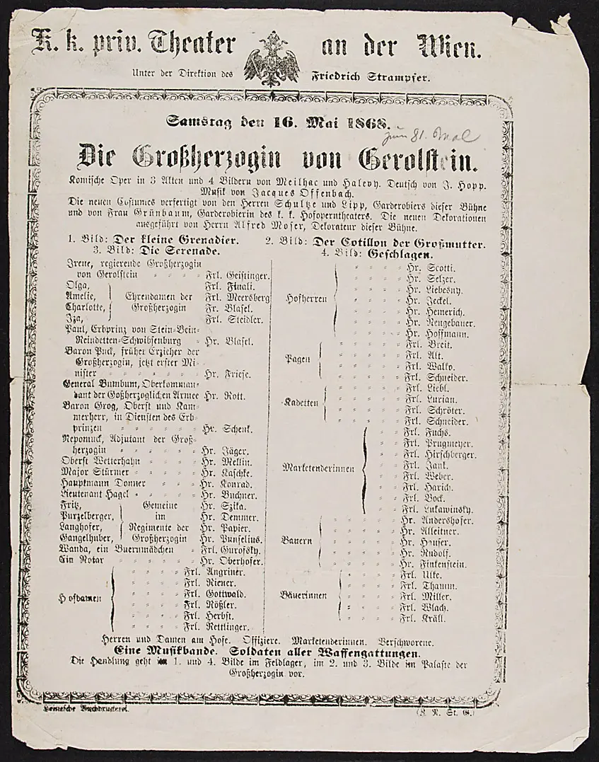 Die Großherzogin von Gerolstein