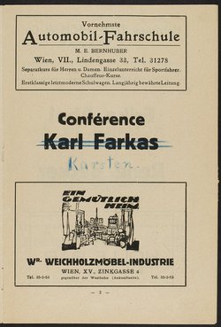 Theater und Kabarett Hölle, Der Mann im Regen