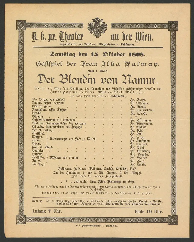 Der Blondin von Namur