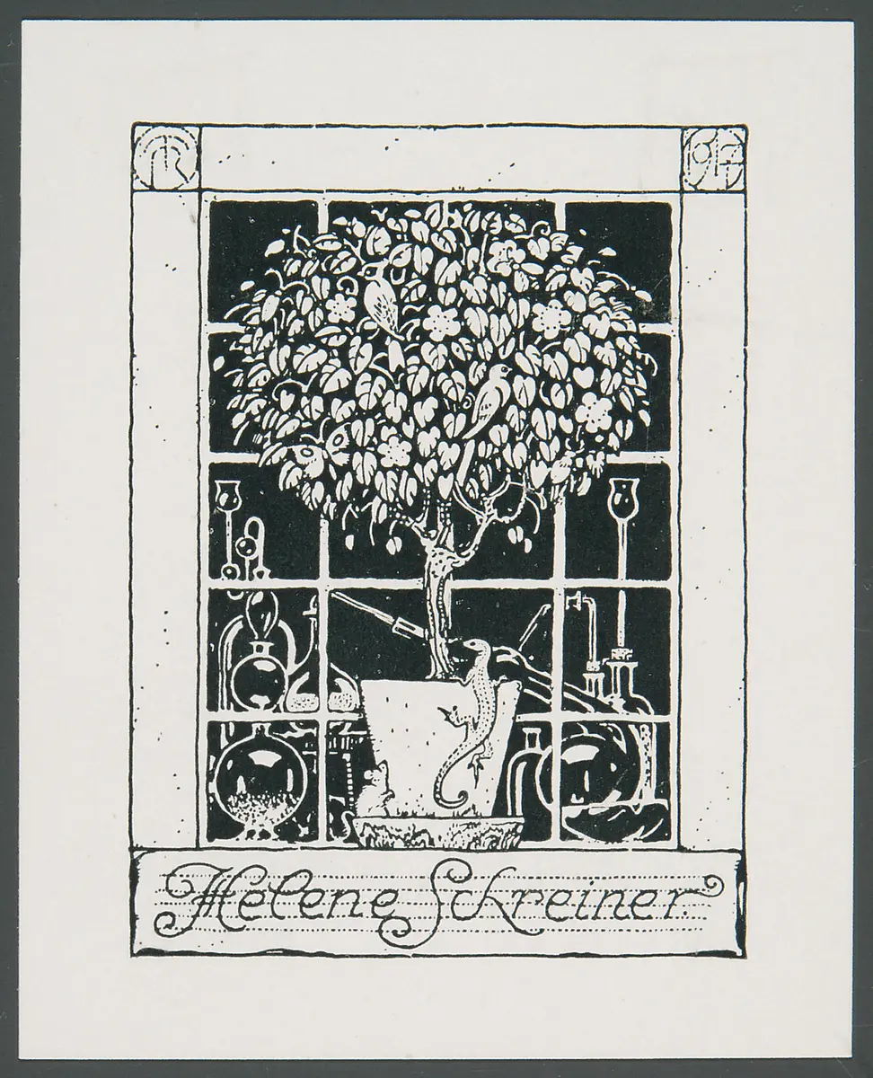 Exlibris Helene Schreiner
