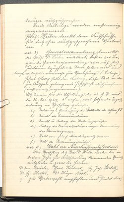 Protokolle der Ausschusssitzungen des Vereines des Deutschen Volkstheaters in Wien