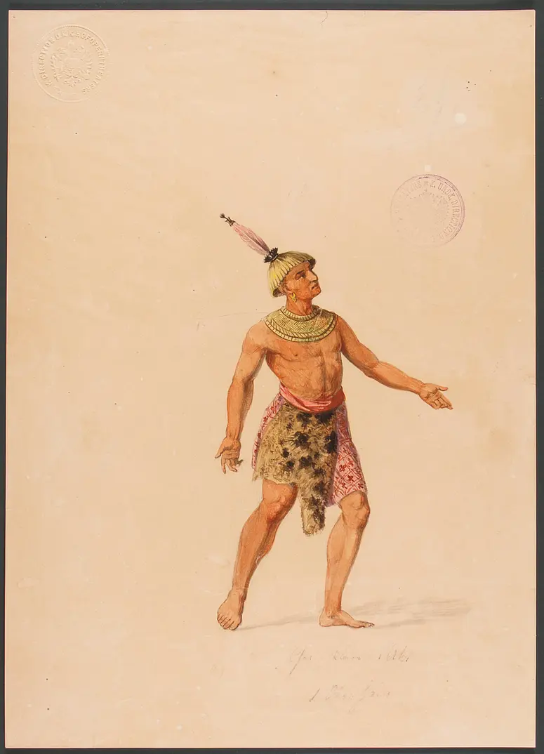Die Zauberflöte, Titel der Serie: Figurinen des k.k. Hofoperntheaters