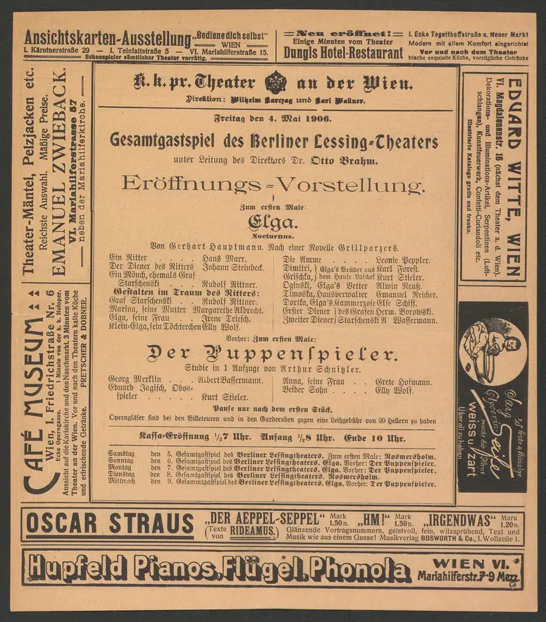 Elga, Der Puppenspieler