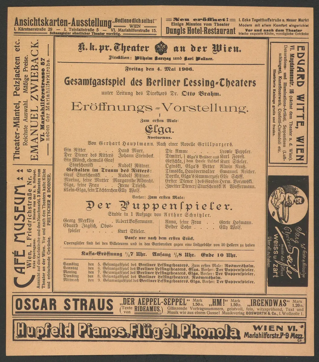 Elga, Der Puppenspieler