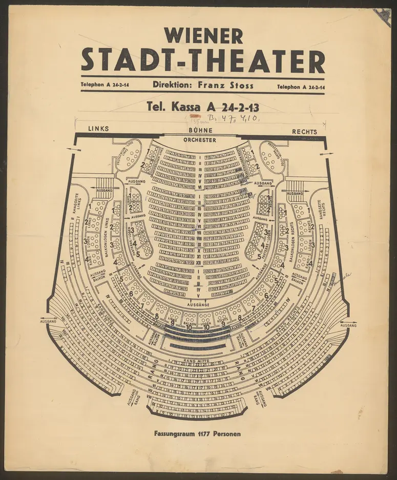 Wien, Stadttheater [VIII., Skodagasse 20], Alternativtitel: Wien, Ronacher